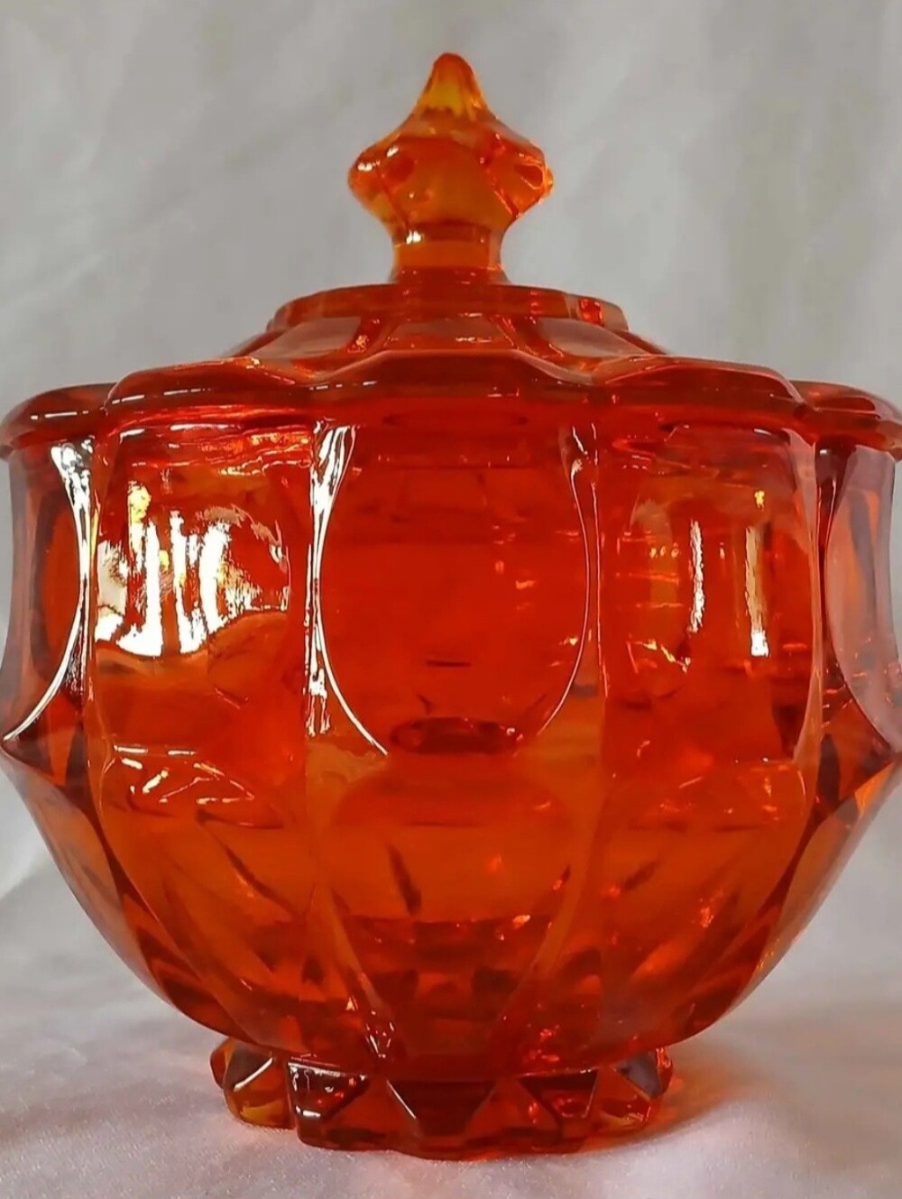 Vintage MCM Fenton Covered Candy Dish *Rare Item*